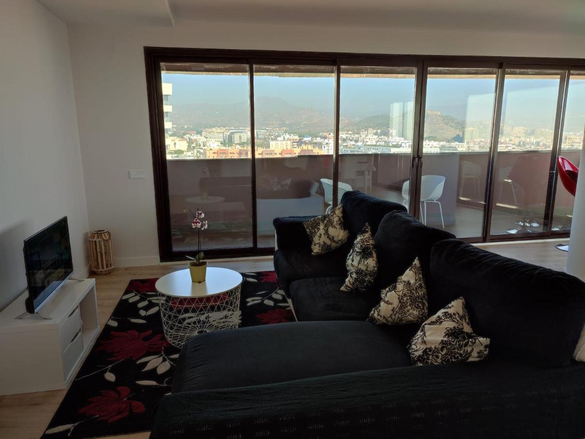 Ferienwohnung Apartamentum Espectacular Apartamento Con Increibles Vistas Málaga Exterior foto